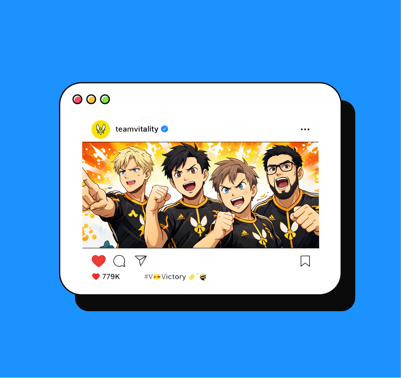 Team Vitality — Designs